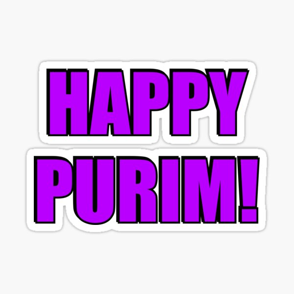 Item preview, HAPPY PURIM designed and sold by Inspirationmotivation.