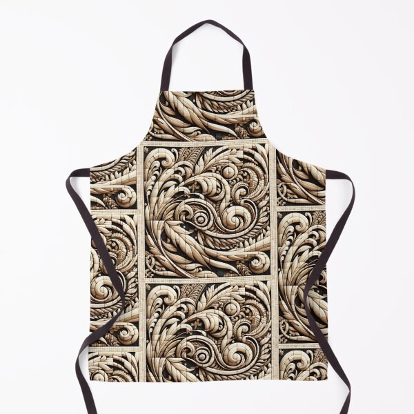 Item preview, Jacobean Pattern Bamboo Swirl designed and sold by Crypto Tography.