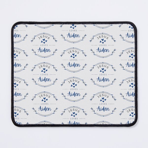 Item preview, Aiden - Jesus Loves Aiden / personalised name designed and sold by Share-Blessings.