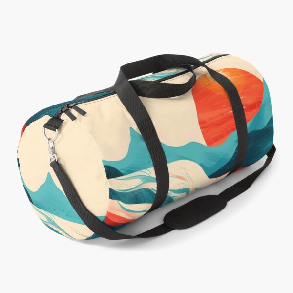 Item preview, Flowing river and retro sunset designed and sold by Wildflow Creations.