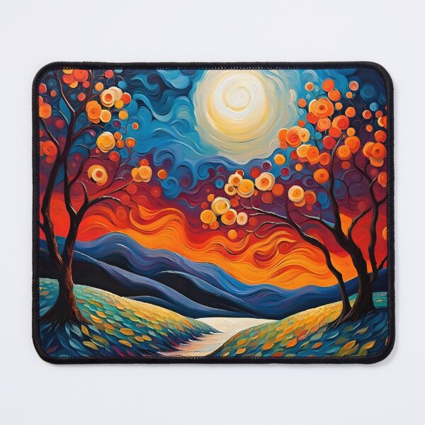 Item preview, Surreal Autumn Dusk designed and sold by AJSRPrints.