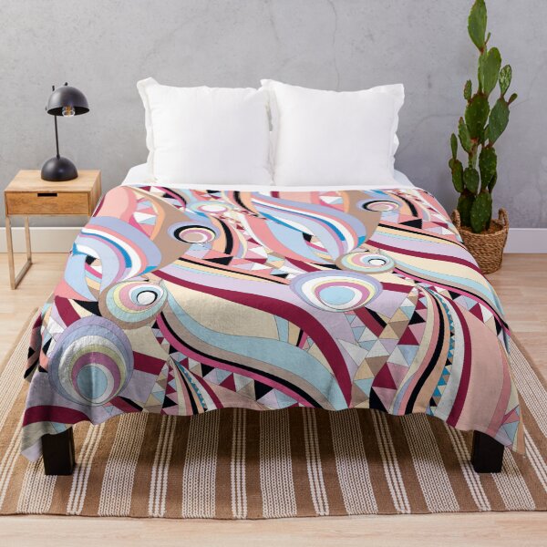 Item preview, geo, colorful, circle, wave, pattern, designed and sold by mintdiamond21.