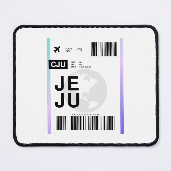 Item preview, Jeju Boarding Pass designed and sold by RabbitK.