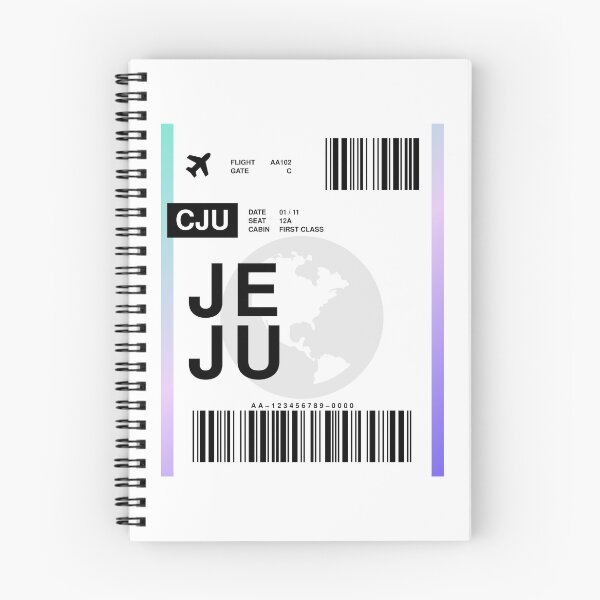 Item preview, Jeju Boarding Pass designed and sold by RabbitK.