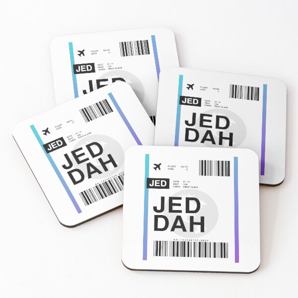Item preview, Jeddah Boarding Pass designed and sold by RabbitK.