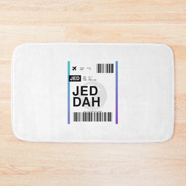 Item preview, Jeddah Boarding Pass designed and sold by RabbitK.
