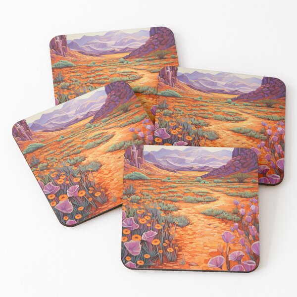 Item preview, Flowers blooming in the desert designed and sold by Chic_Clip_Craft.