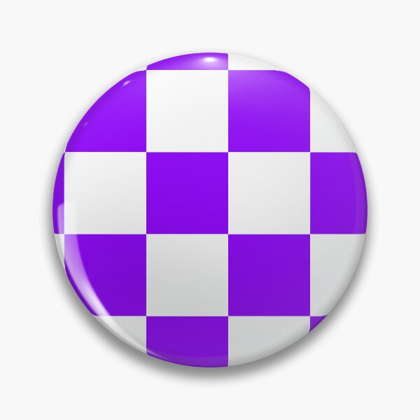 Item preview, Large Checkered - White and Violet designed and sold by JustPatterns2.