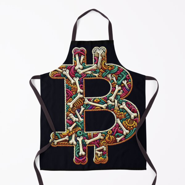 Item preview, BTC "Cryptic Bitcoin: Bitcoin in Skeletal Form" designed and sold by zzz888.