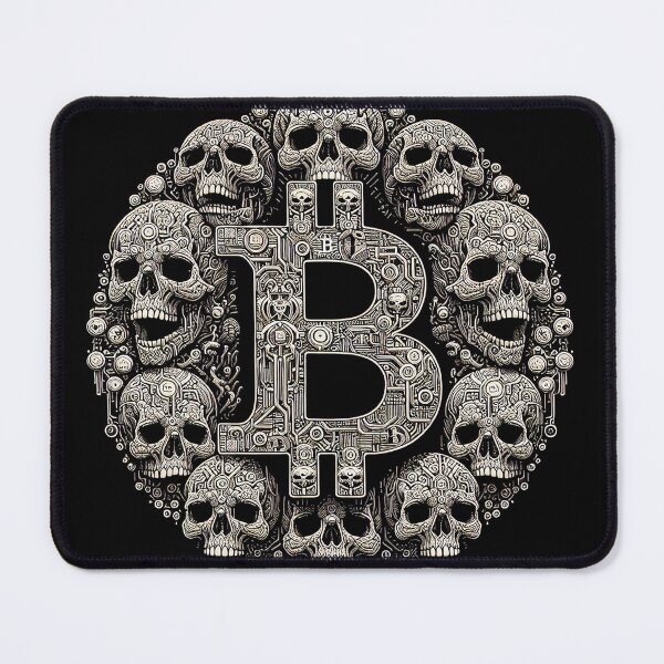Item preview, BTC "Blockchain Bones: BTC in Skeletal Splendor" designed and sold by zzz888.