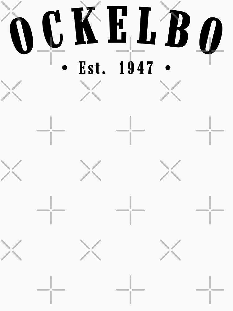 Thumbnail 7 of 7, Classic T-Shirt, Ockelbo Gävleborg County Sweden Est. 1947 Black Letter Sverige designed and sold by establishedwear.