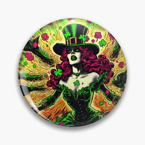Item preview, Trippy Psychedelic Leprechaun Magic designed and sold by AIPixelMaster.