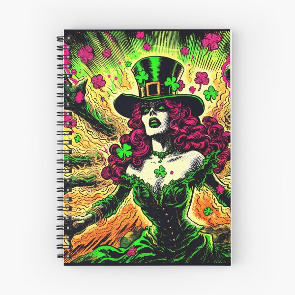 Item preview, Trippy Psychedelic Leprechaun Magic designed and sold by AIPixelMaster.