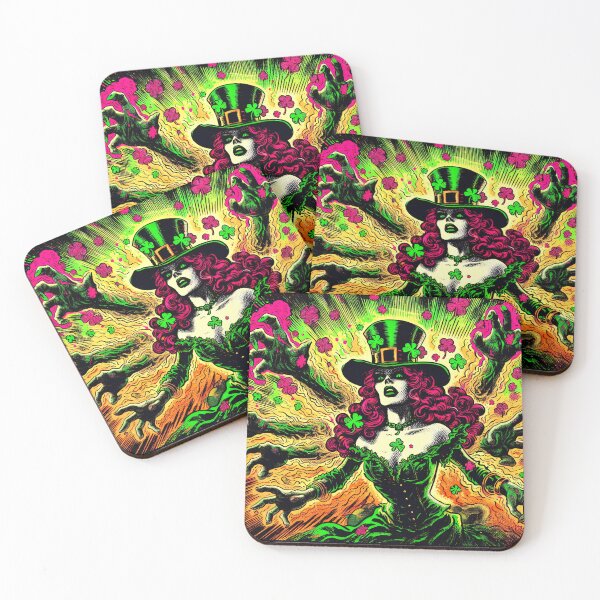 Item preview, Trippy Psychedelic Leprechaun Magic designed and sold by AIPixelMaster.