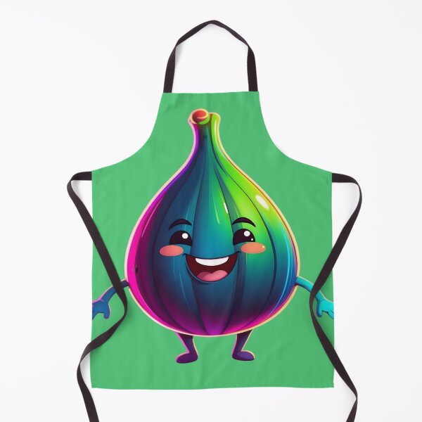 Item preview, Euphoric Fig Elation  - Kawaii fruits and vegetables designed and sold by MerchshopNL.