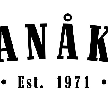 Artwork thumbnail, Ovanåker Gävleborg County Sweden Est. 1971 Black Letter Sverige by establishedwear