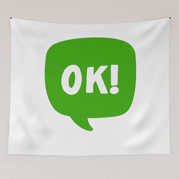 Item preview, ok ok ok  designed and sold by roomm.