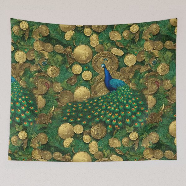 Item preview, Copy of NFT's Peacock, Crypto Jungle, Millionaire Lifestyle, Golden Octopus, Ruby designed and sold by Sugar Wisdom .