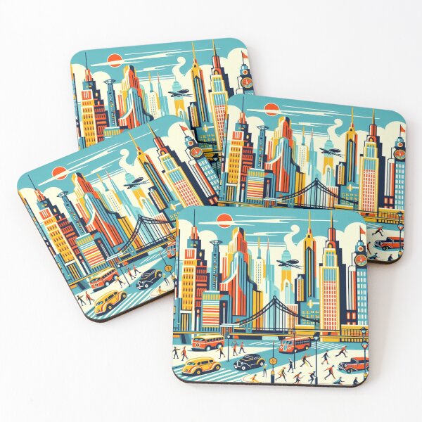 Item preview, Art deco busy life designed and sold by Dominika Farkašová.