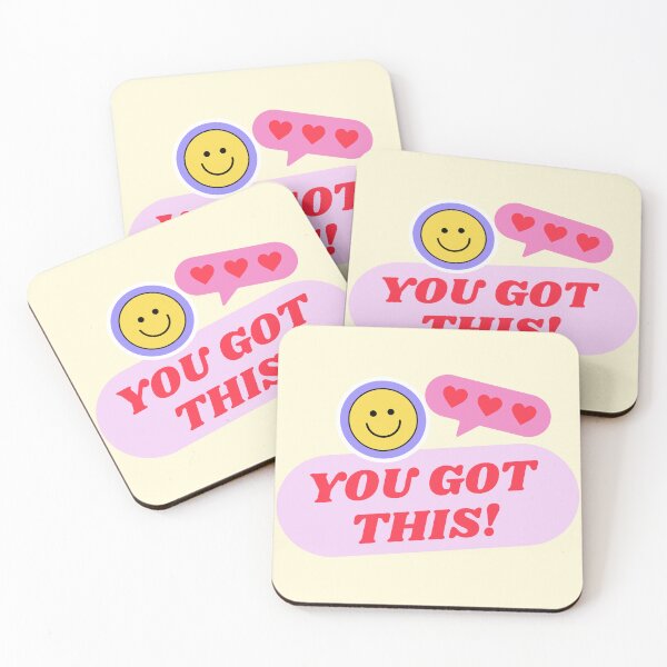Item preview, YOU GOT THIS!! ?: Motivational Letter Desig designed and sold by HELL0WBELLO.