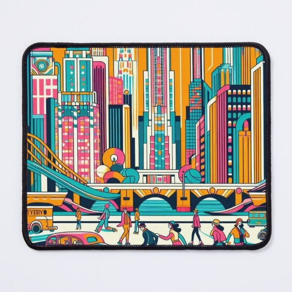 Item preview, Art deco sound of the city designed and sold by Dominika Farkašová.