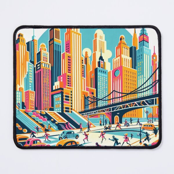 Item preview, Art deco city designed and sold by Dominika Farkašová.