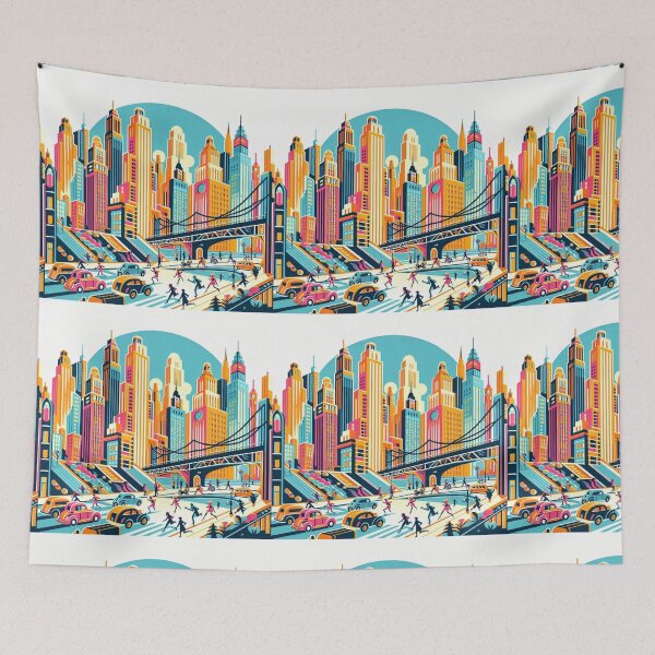 Item preview, Art deco city designed and sold by Dominika Farkašová.
