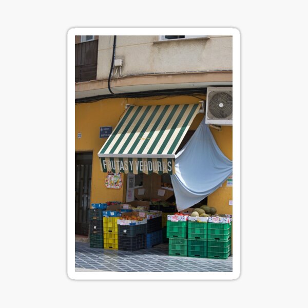 Vista previa del artículo con la obra «Mercado de frutas en España», diseñado y vendido por raynakatzman.