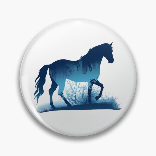 Item preview, Mythical Horse in the Mist - Horse of Legends designed and sold by EquestrianImperium.