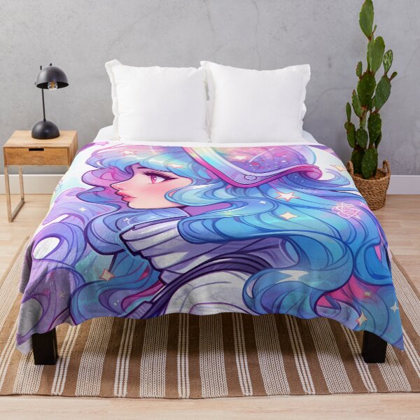 Item preview, Space Themed Galactic Explorer Anime Girl designed and sold by bubblegoth.