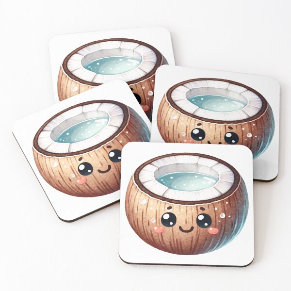 Item preview, Cute Coconut Water designed and sold by Emitropy.