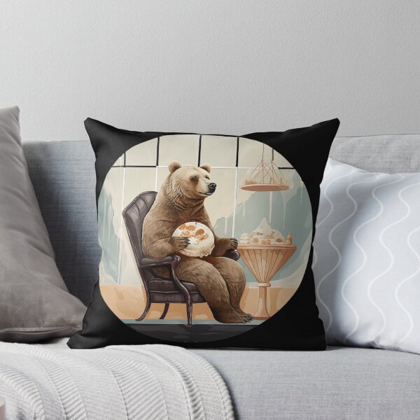 Item preview, Un oso comiendo helado. designed and sold by LukaSay.