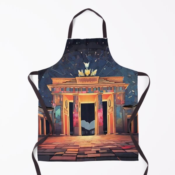 Item preview, Gate Aglow: Unveil the Mosaic Night designed and sold by purrfect pattern.