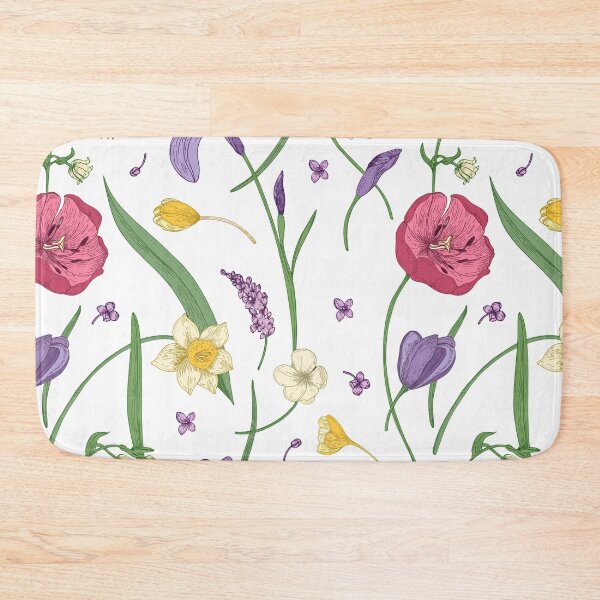 Artikelvorschau, Floral Seamless pattern Flowers entworfen und verkauft von Mirksaz-designs.