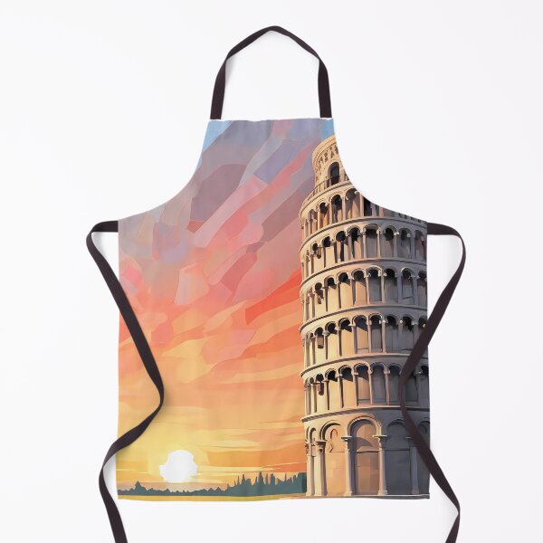 Item preview, Leaning Pisa Mosaic: Sunrise Wonder designed and sold by purrfect pattern.