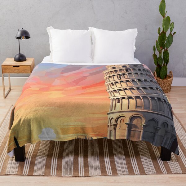 Item preview, Leaning Pisa Mosaic: Sunrise Wonder designed and sold by purrfect pattern.