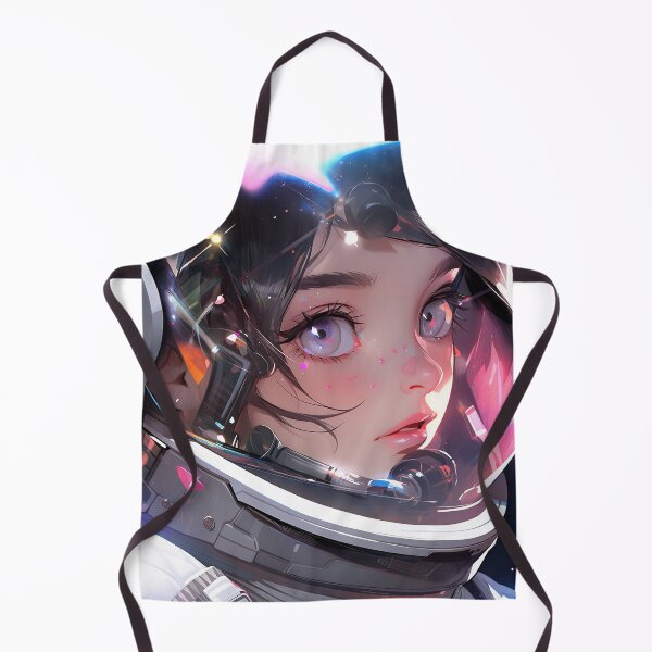 Item preview, Futuristic Space Explorer Anime Girl designed and sold by bubblegoth.