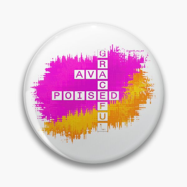 Item preview, Ava, Graceful and poised crossword designed and sold by words-my-art.