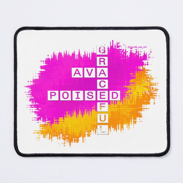 Item preview, Ava, Graceful and poised crossword designed and sold by words-my-art.