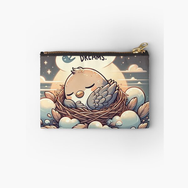 Item preview, Peaceful Cartoon Bird Sleeping in Nest designed and sold by Mugs and Shirts.
