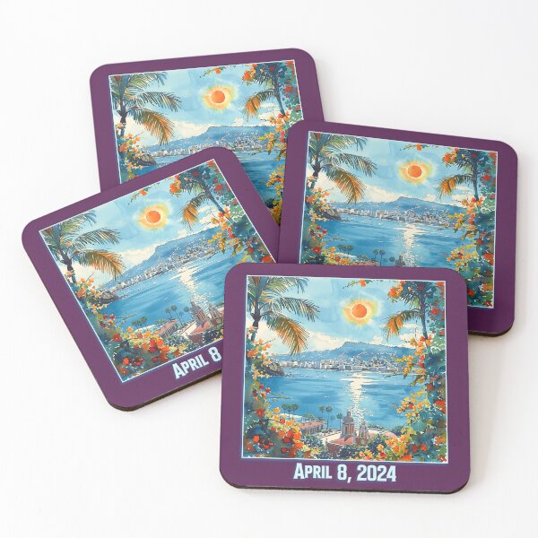 Item preview, Total Eclipse over tropical Mexico designed and sold by sylviatx.