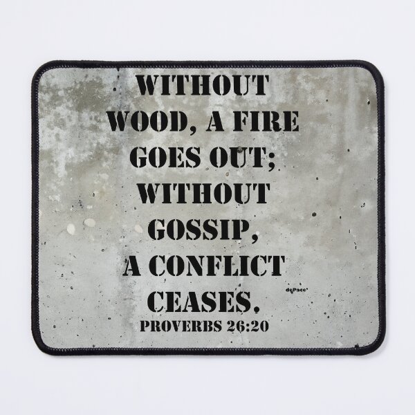 Item preview, Proverbs 26:20 designed and sold by mrpropcake.