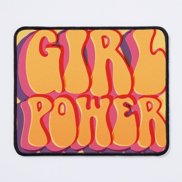 Item preview, GIRL POWER - Empower HER: Girl Power Typography Design designed and sold by HELL0WBELLO.