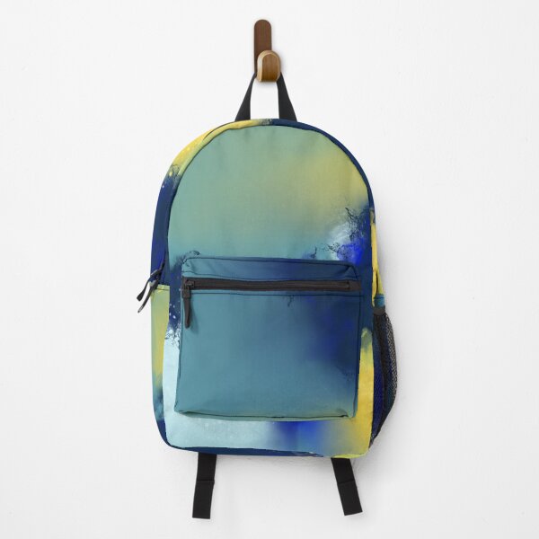 Item preview, Glory Days - Blue Yellow Abstract designed and sold by Joey Santiago.
