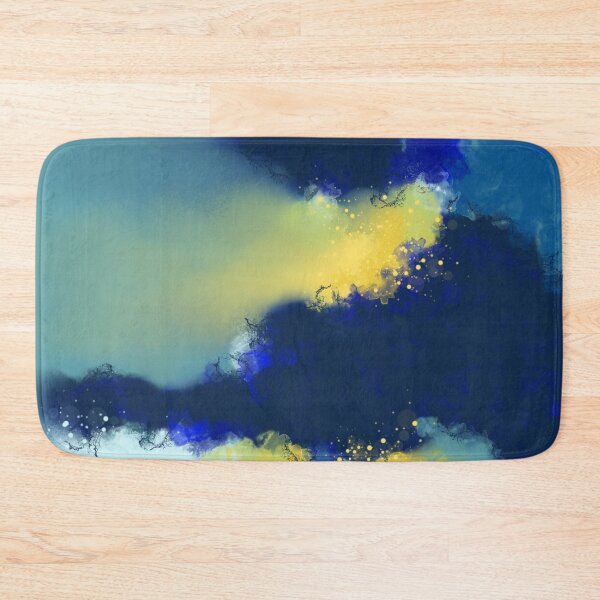 Item preview, Glory Days - Blue Yellow Abstract designed and sold by Joey Santiago.