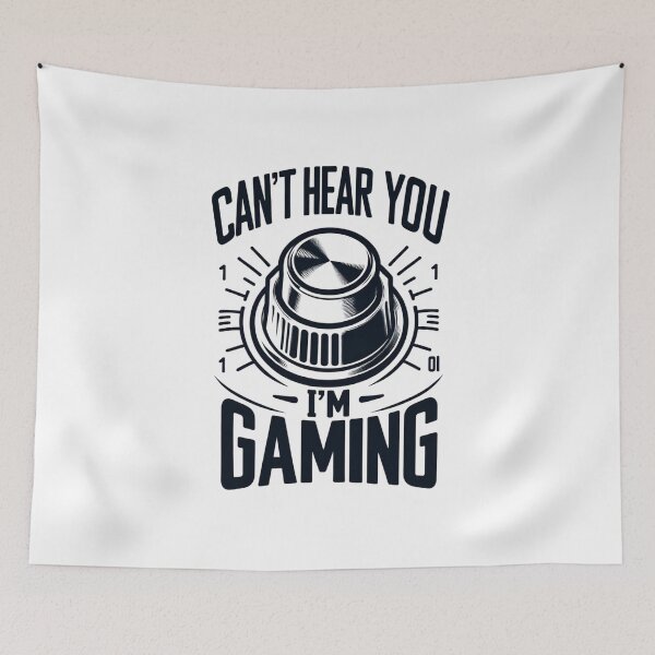 Item preview, Can't Hear You, I'm Gaming - Immersive Gamer designed and sold by creativechaster.