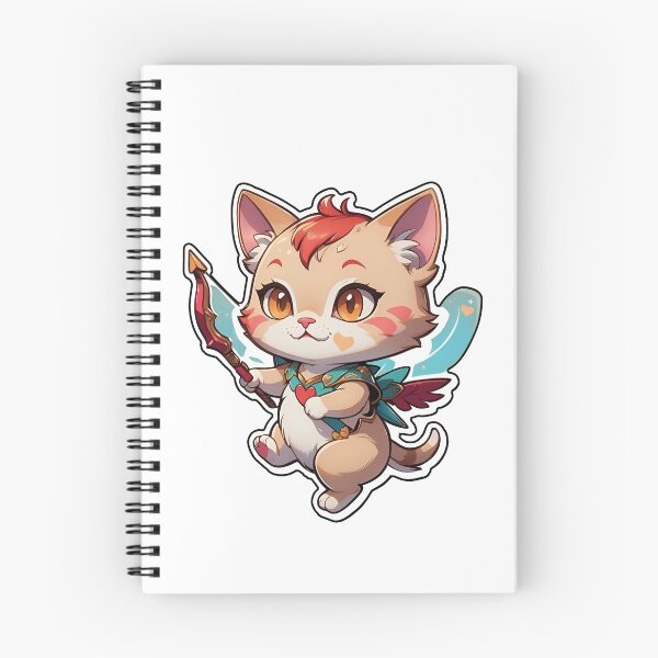 Item preview, Cute Cupid Kitty designed and sold by Candyredcustoms.