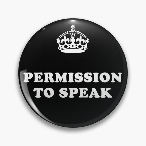 Item preview, Dad's Army Permission To Speak Mainwaring Pike Jones Frazer Godfrey  designed and sold by SonnyBoyDesigns.
