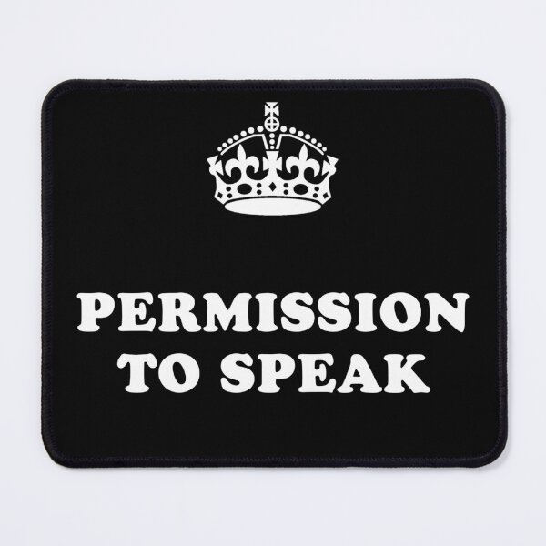 Item preview, Dad's Army Permission To Speak Mainwaring Pike Jones Frazer Godfrey designed and sold by SonnyBoyDesigns.
