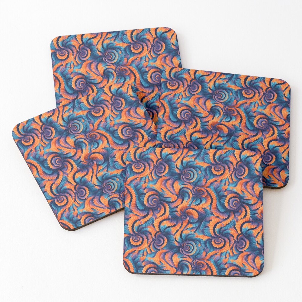 Item preview, Coasters (Set of 4) designed and sold by PixelPatchwork.